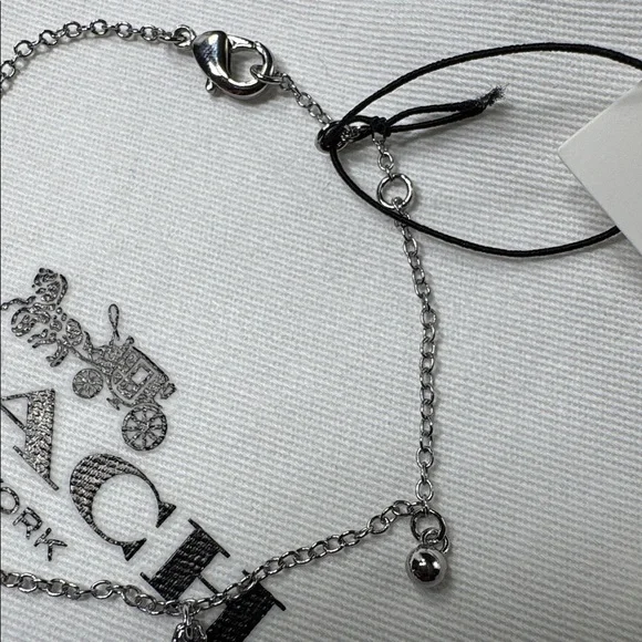NWT COACH MINI CHARM BRACELET WITH DUST BAG - Picture 6 of 6